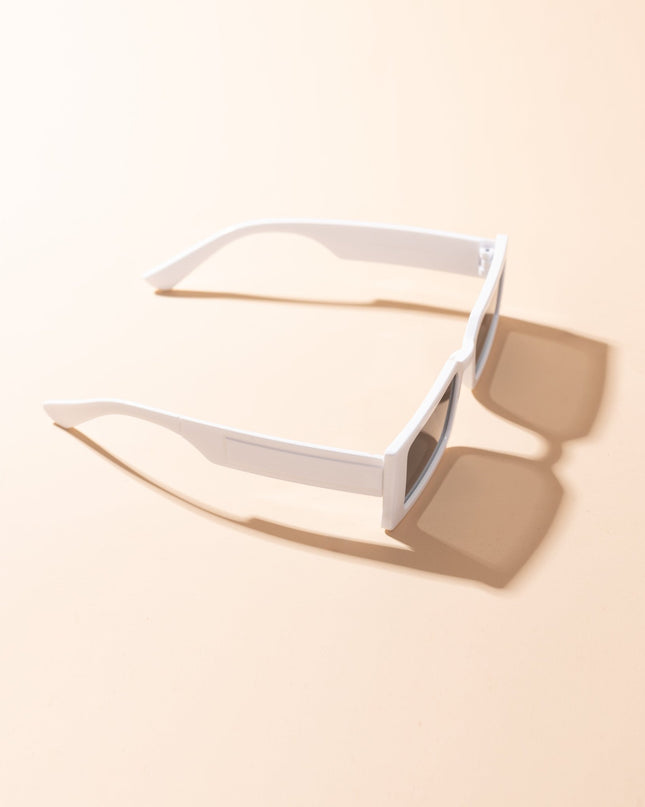 Lentes de Sol Urbano - M - LIA007 - Blanco 2 - Tienda Nébula