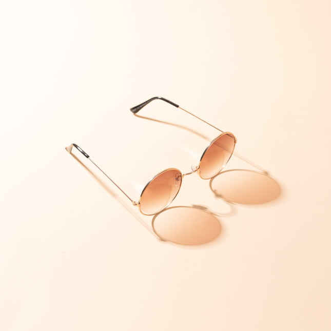 Lentes de Sol Urbano - M - MBL017 - Caramelo Claro - Tienda Nébula