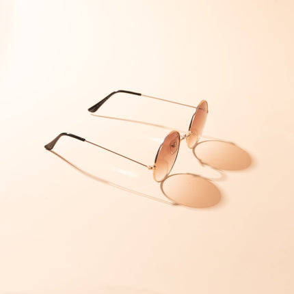 Lentes de Sol Urbano - M - MBL017 - Caramelo Claro - Tienda Nébula