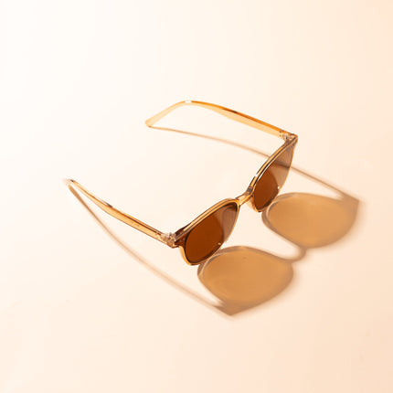 Lentes de Sol Urbano - M - MBL017 - Marrón - Tienda Nébula