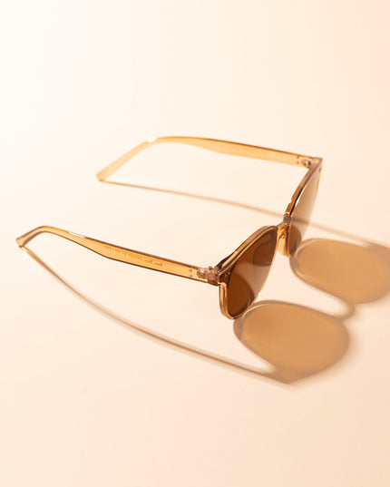 Lentes de Sol Urbano - M - MBL017 - Marrón - Tienda Nébula