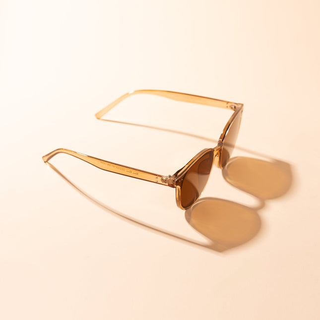Lentes de Sol Urbano - M - MBL017 - Marrón - Tienda Nébula