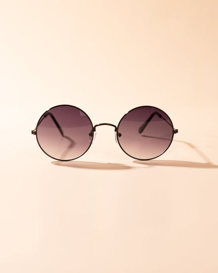 Lentes de Sol Urbano - M - MBL017 - Negro Plateado - Tienda Nébula