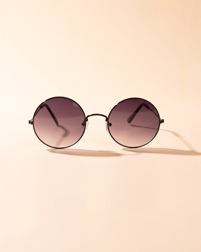 Lentes de Sol Urbano - M - MBL017 - Negro Plateado - Tienda Nébula