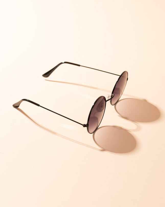 Lentes de Sol Urbano - M - MBL017 - Negro Plateado - Tienda Nébula