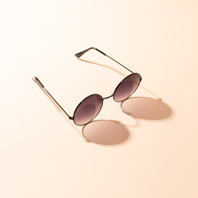 Lentes de Sol Urbano - M - MBL017 - Negro Plateado - Tienda Nébula