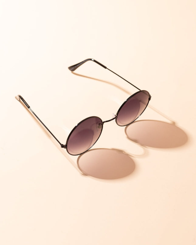 Lentes de Sol Urbano - M - MBL017 - Negro Plateado - Tienda Nébula
