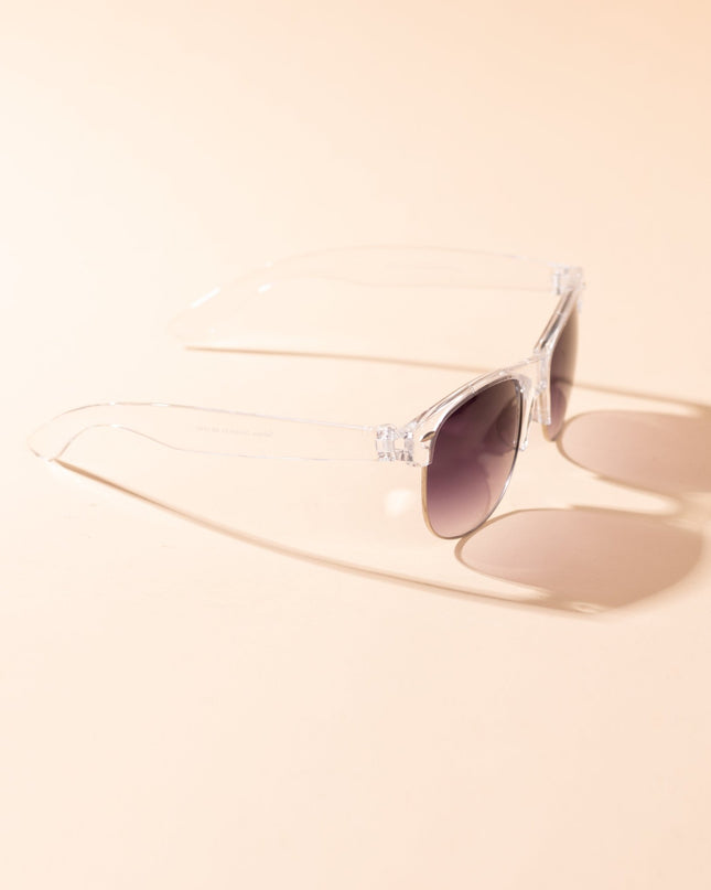 Lentes de Sol Urbano - MOH102B - 4 - Plateado Transparente - Tienda Nébula