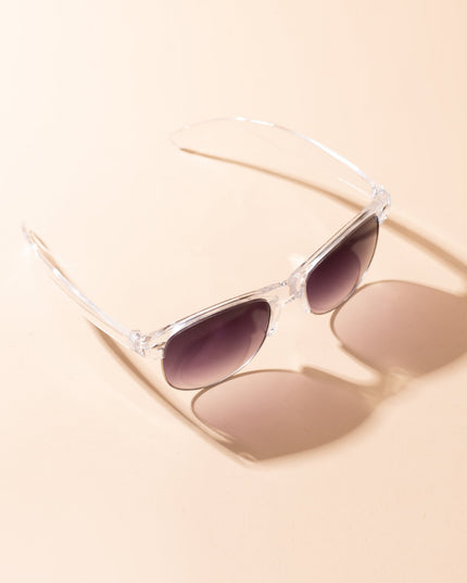 Lentes de Sol Urbano - MOH102B - 4 - Plateado Transparente - Tienda Nébula