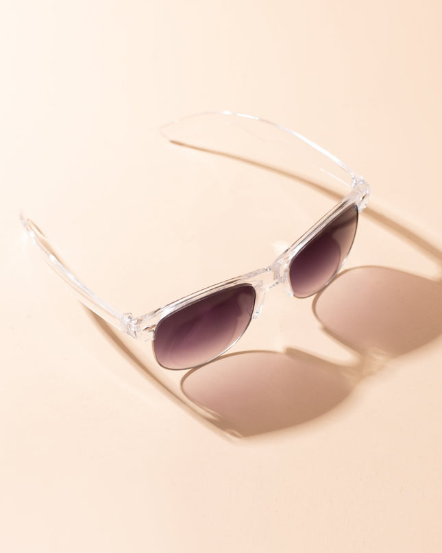Lentes de Sol Urbano - MOH102B - 4 - Plateado Transparente - Tienda Nébula