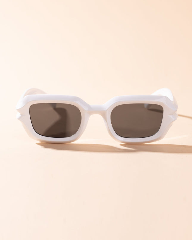 Lentes de Sol Urbano - MSK 102B - 9 - Blanco - Tienda Nébula