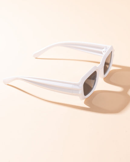 Lentes de Sol Urbano - MSK 102B - 9 - Blanco - Tienda Nébula