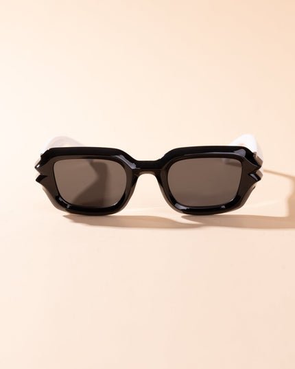 Lentes de Sol Urbano - MSK 102B - 9 - Blanco Negro - Tienda Nébula