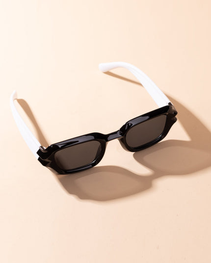 Lentes de Sol Urbano - MSK 102B - 9 - Blanco Negro - Tienda Nébula