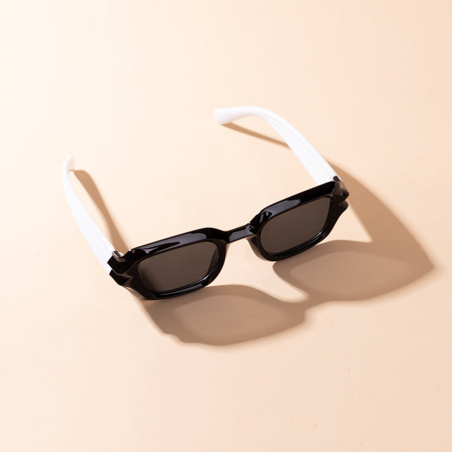 Lentes de Sol Urbano - MSK 102B - 9 - Blanco Negro - Tienda Nébula