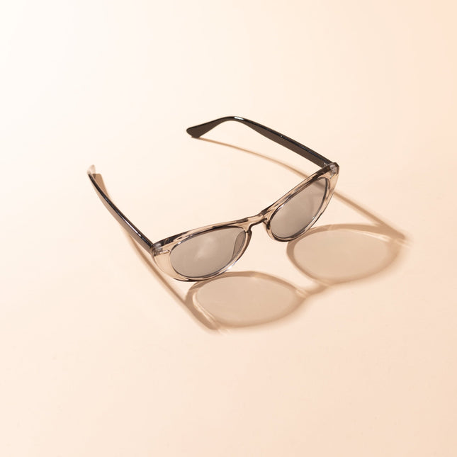 Lentes de Sol Urbano - PL - 2973 - Gris Transparente - Tienda Nébula