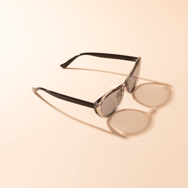 Lentes de Sol Urbano - PL - 2973 - Gris Transparente - Tienda Nébula