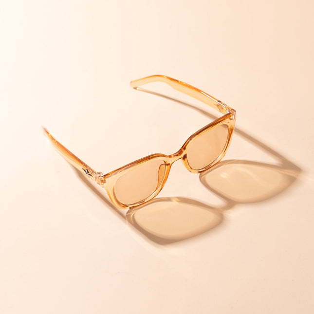 Lentes de Sol Urbano - PL - 3987 - Marrón Claro - Tienda Nébula