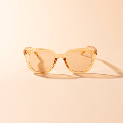 Lentes de Sol Urbano - PL - 3987 - Marrón Claro - Tienda Nébula