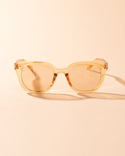 Lentes de Sol Urbano - PL - 3987 - Marrón Claro - Tienda Nébula