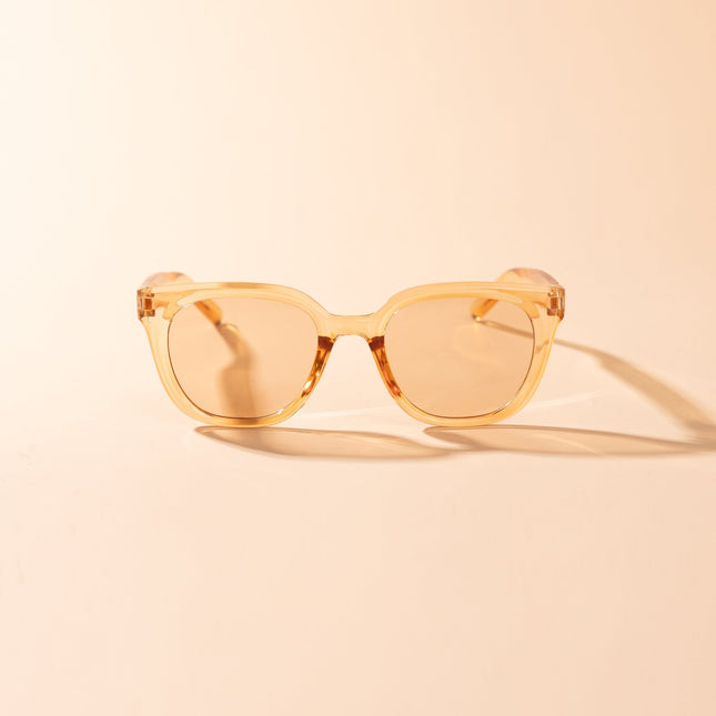 Lentes de Sol Urbano - PL - 3987 - Marrón Claro - Tienda Nébula