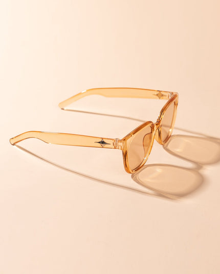Lentes de Sol Urbano - PL - 3987 - Marrón Claro - Tienda Nébula