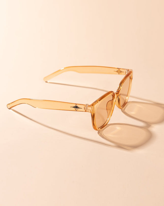 Lentes de Sol Urbano - PL - 3987 - Marrón Claro - Tienda Nébula