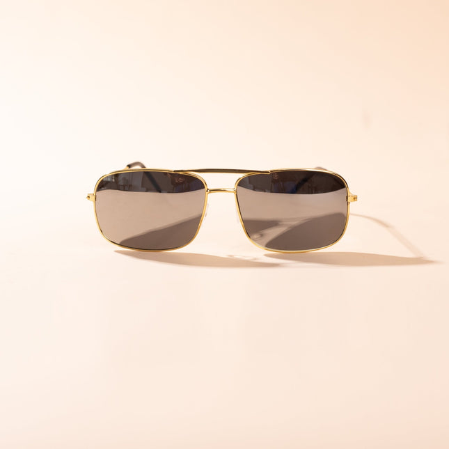 Lentes de Sol Urbano - PL - 4913 - Dorado - Tienda Nébula