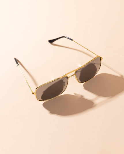 Lentes de Sol Urbano - PL - 4913 - Dorado - Tienda Nébula