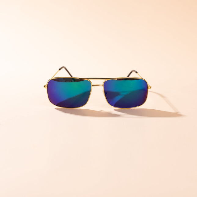 Lentes de Sol Urbano - PL - 4913 - Dorado Azulado - Tienda Nébula