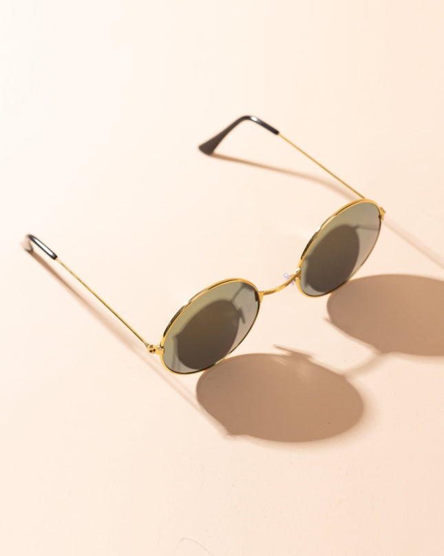Lentes de Sol Urbano - PL - 4914 - Dorado - Tienda Nébula
