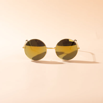 Lentes de Sol Urbano - PL - 4914 - Dorado - Tienda Nébula