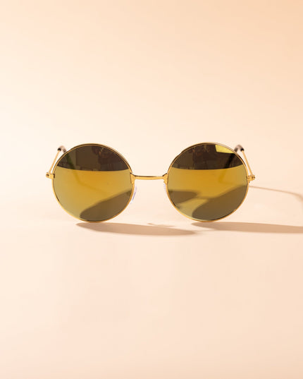 Lentes de Sol Urbano - PL - 4914 - Dorado - Tienda Nébula