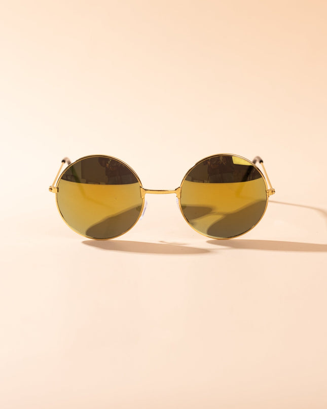 Lentes de Sol Urbano - PL - 4914 - Dorado - Tienda Nébula
