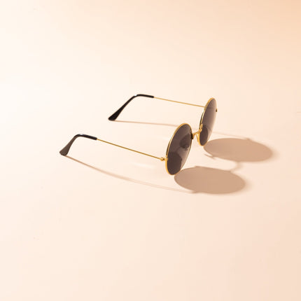 Lentes de Sol Urbano - PL - 4914 - Negro Dorado - Tienda Nébula