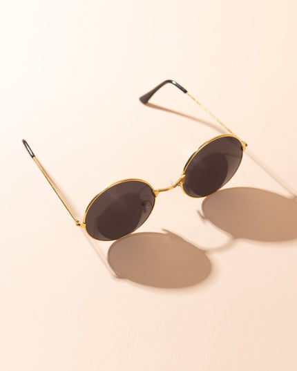 Lentes de Sol Urbano - PL - 4914 - Negro Dorado - Tienda Nébula