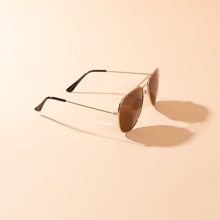 Lentes de Sol Urbano - PL - 4972 - Marrón Claro - Tienda Nébula