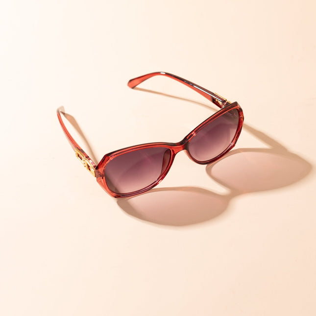 Lentes de Sol Urbano - PL - 4972 - Rojo - Tienda Nébula