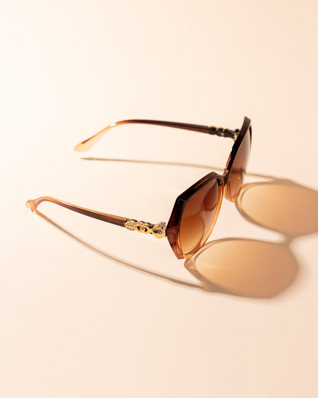 Lentes de Sol Urbano - PL - 4974 - Caramelo - Tienda Nébula