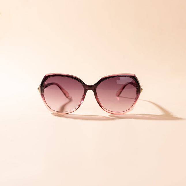 Lentes de Sol Urbano - PL - 4974 - Negro con Rosa - Tienda Nébula