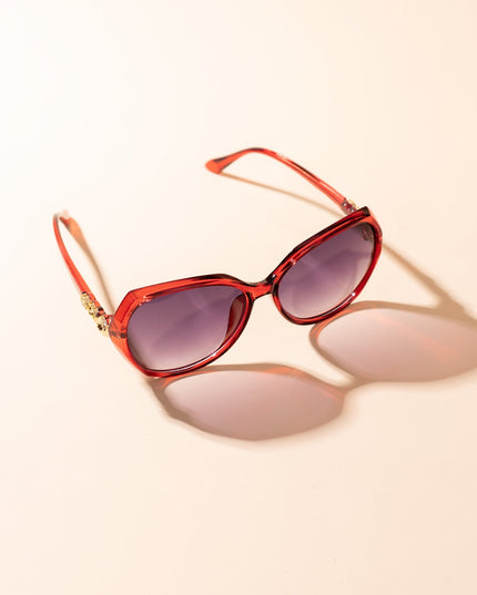 Lentes de Sol Urbano - PL - 4974 - Rojo - Tienda Nébula