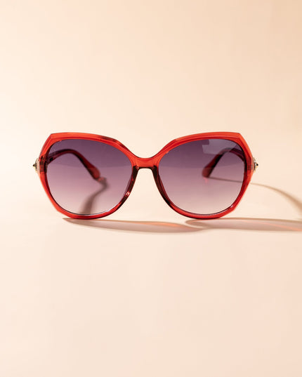 Lentes de Sol Urbano - PL - 4974 - Rojo - Tienda Nébula