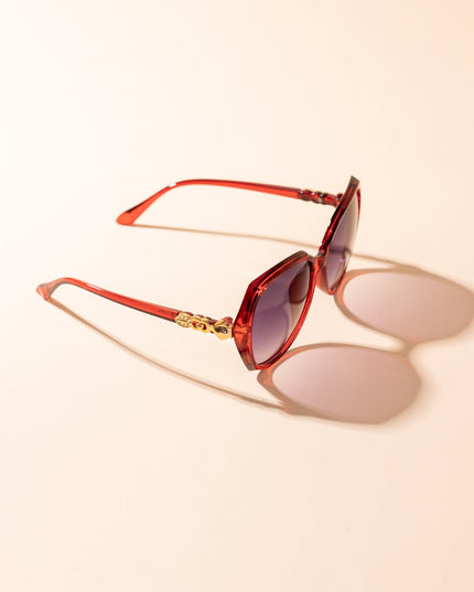 Lentes de Sol Urbano - PL - 4974 - Rojo - Tienda Nébula