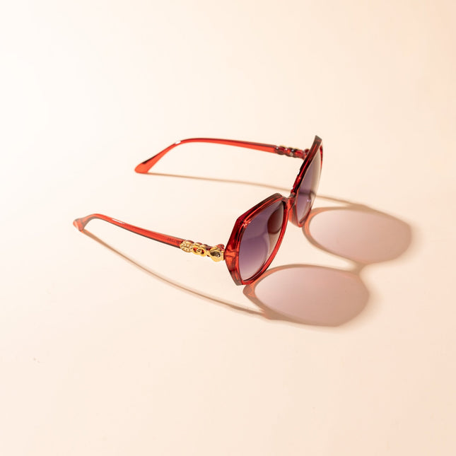 Lentes de Sol Urbano - PL - 4974 - Rojo - Tienda Nébula