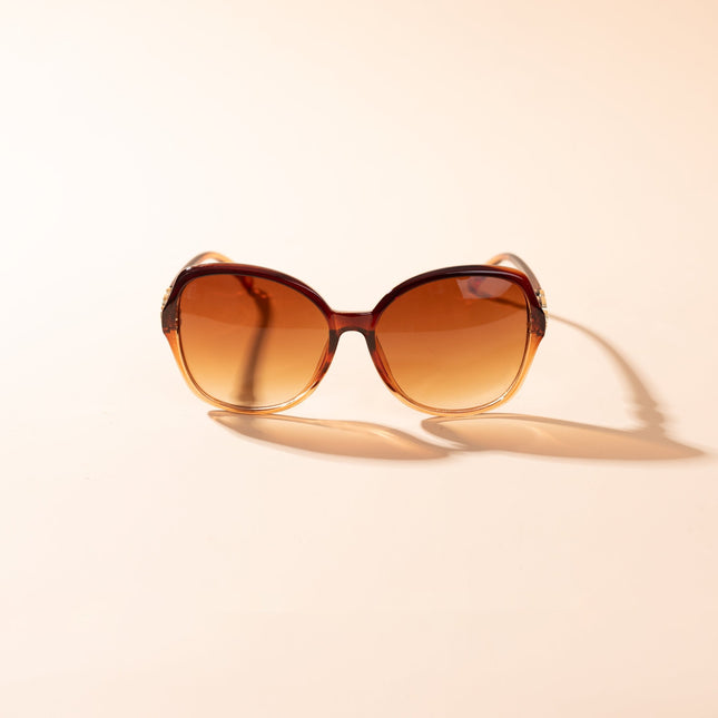 Lentes de Sol Urbano - PL - 4975 - Marrón Claro - Tienda Nébula