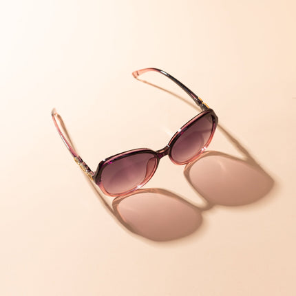 Lentes de Sol Urbano - PL - 4975 - Negro con Rosa - Tienda Nébula