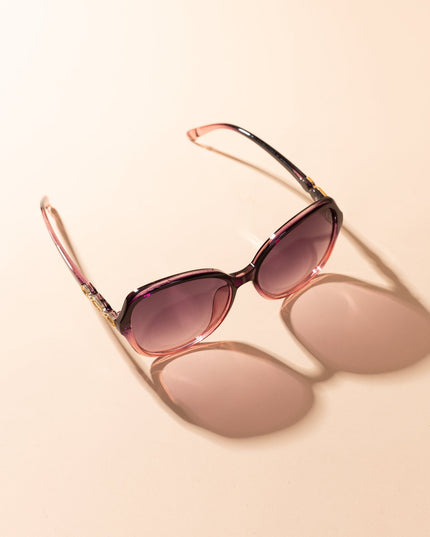 Lentes de Sol Urbano - PL - 4975 - Negro con Rosa - Tienda Nébula