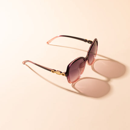 Lentes de Sol Urbano - PL - 4975 - Negro con Rosa - Tienda Nébula
