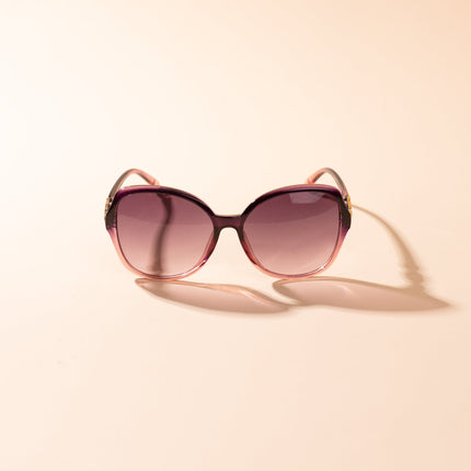 Lentes de Sol Urbano - PL - 4975 - Negro con Rosa - Tienda Nébula