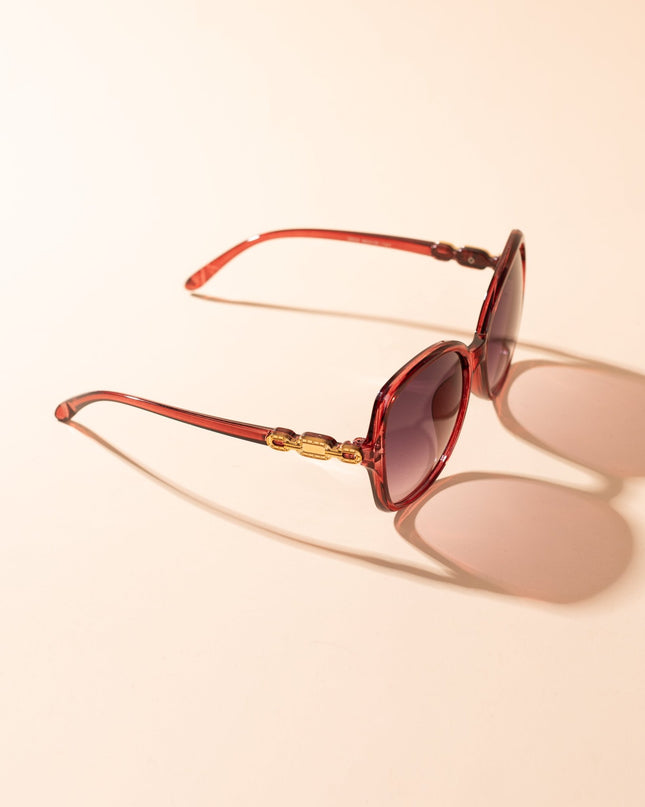 Lentes de Sol Urbano - PL - 4975 - Rojo - Tienda Nébula